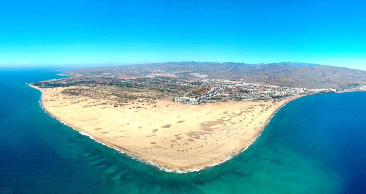 Ferienwohnung Primera Linea De Playa Del Ingles Y Las Dunas De Maspalomas Exterior foto