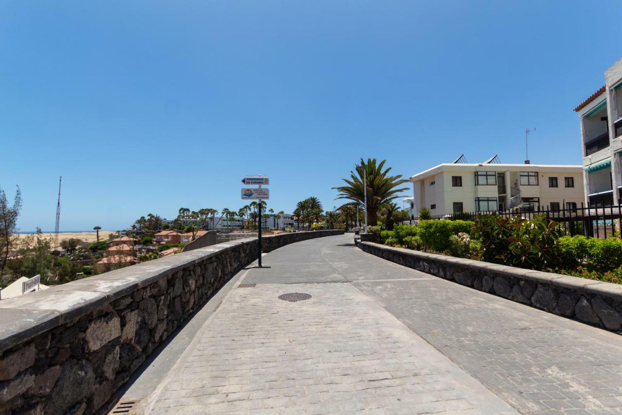 Ferienwohnung Primera Linea De Playa Del Ingles Y Las Dunas De Maspalomas Exterior foto