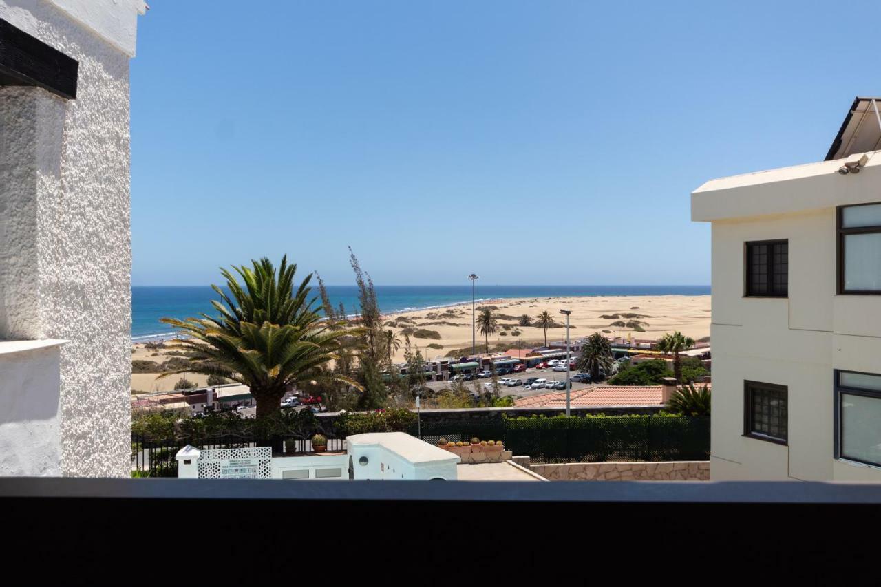 Ferienwohnung Primera Linea De Playa Del Ingles Y Las Dunas De Maspalomas Exterior foto