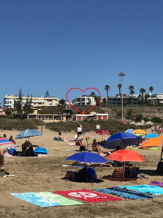 Ferienwohnung Primera Linea De Playa Del Ingles Y Las Dunas De Maspalomas Exterior foto